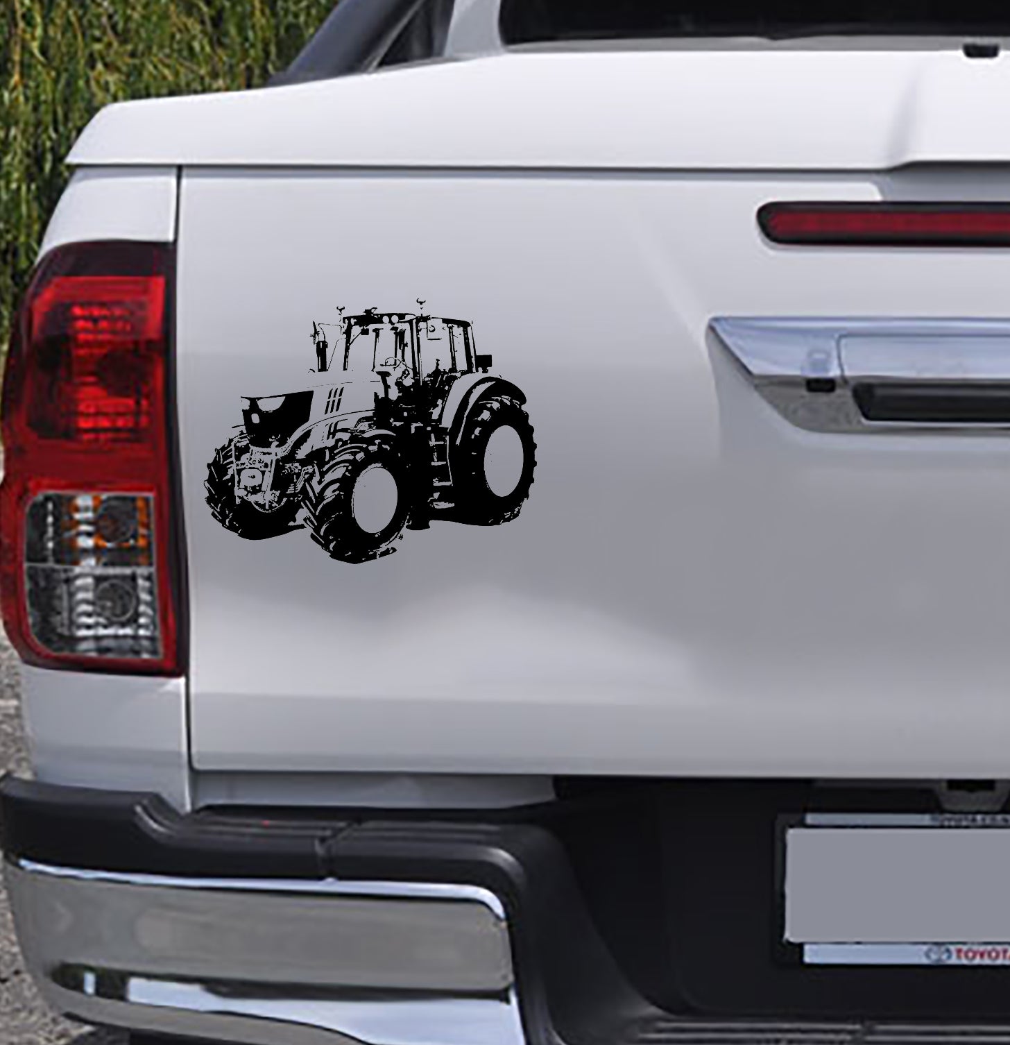 John Deere Wall Car Trackor Vinyl Decal Sticker Easy Vinyl Za 4266