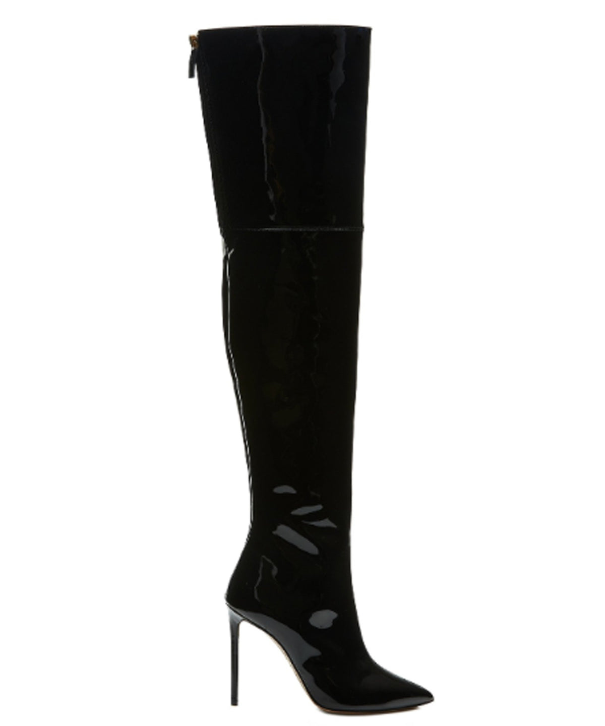 designer thigh high boots