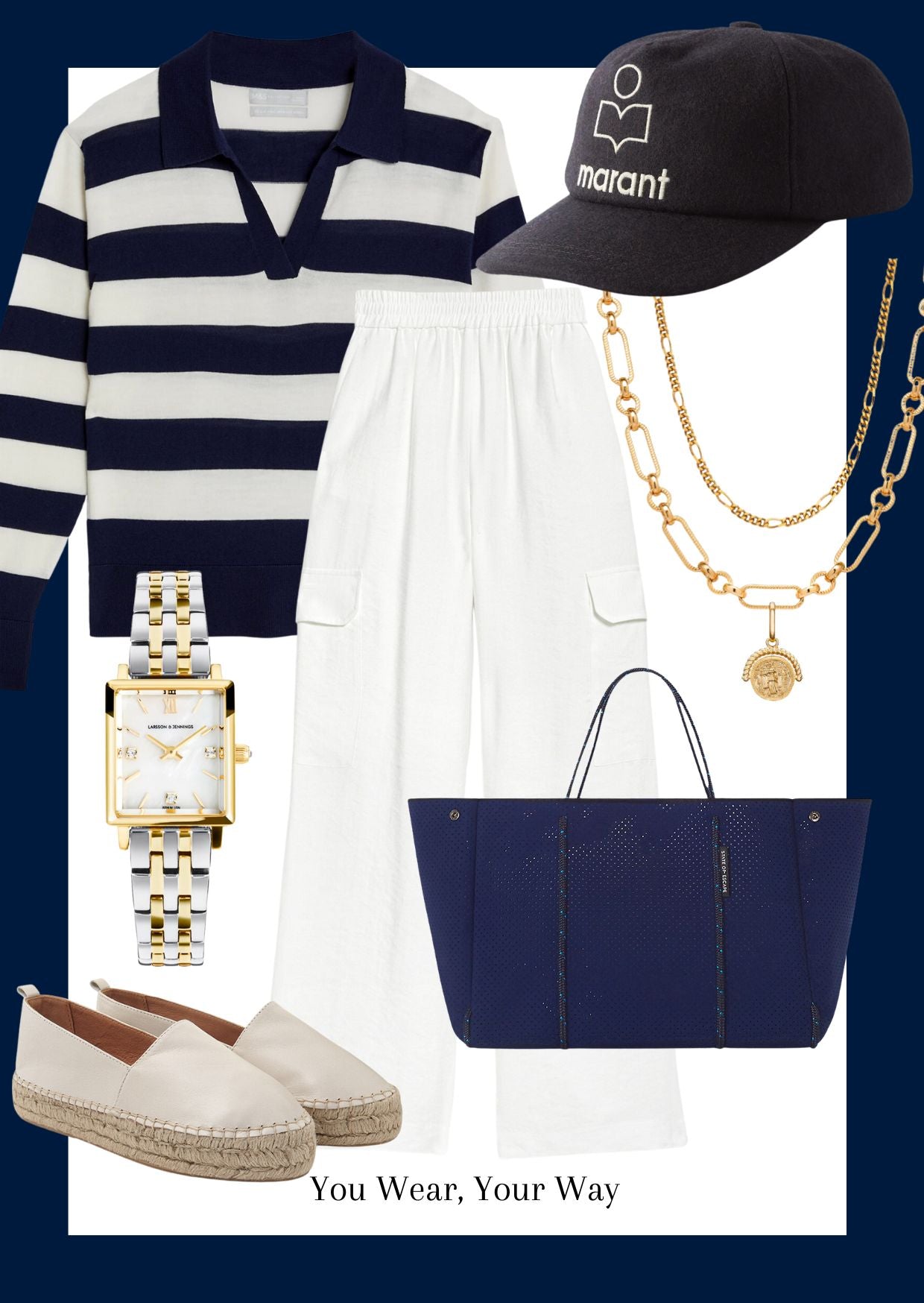 Dida Ritchie - Ivory Luna Espadrilles - Outfit Collage