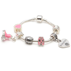 children's Love To Dance Bridesmaid Bracelets