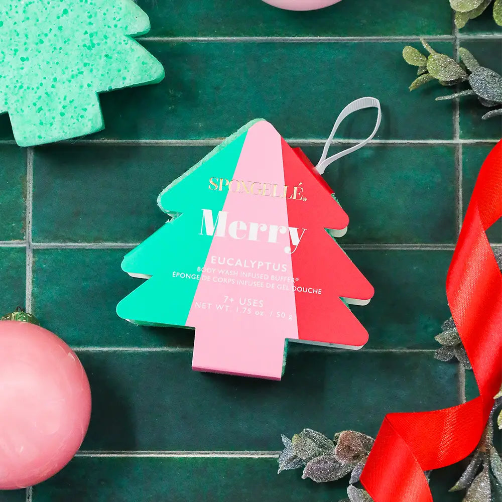Eucalyptus Holiday Tree Buffer - Merry