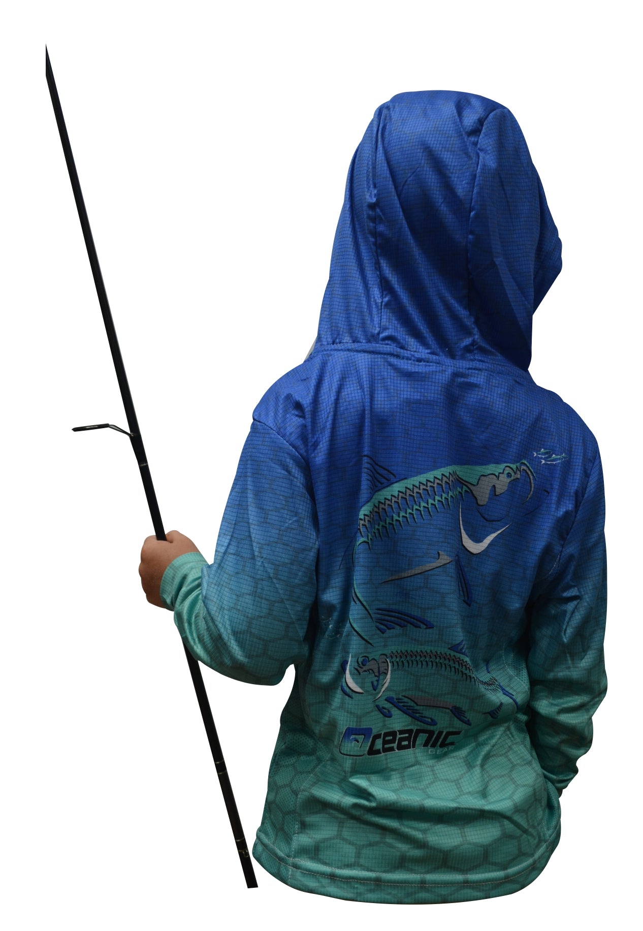 Tarpon Kid's VentTec Hooded Shirt, OceanicGear