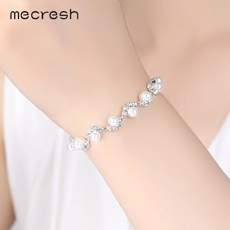 simple pearl bracelet