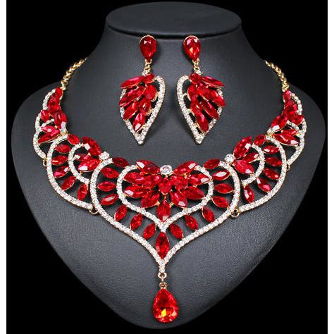 red costume jewelry