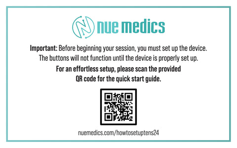 Pad Placement Guide For NueMedics Tens Units