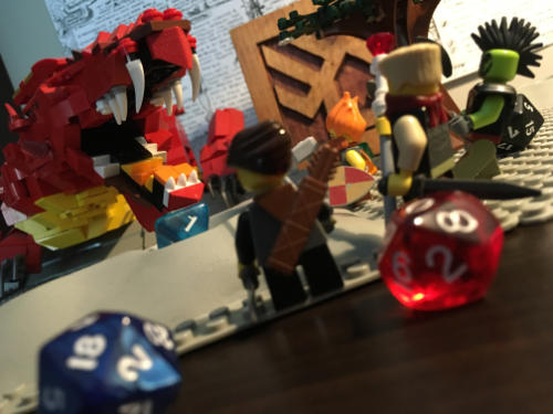 Role-playing with Lego