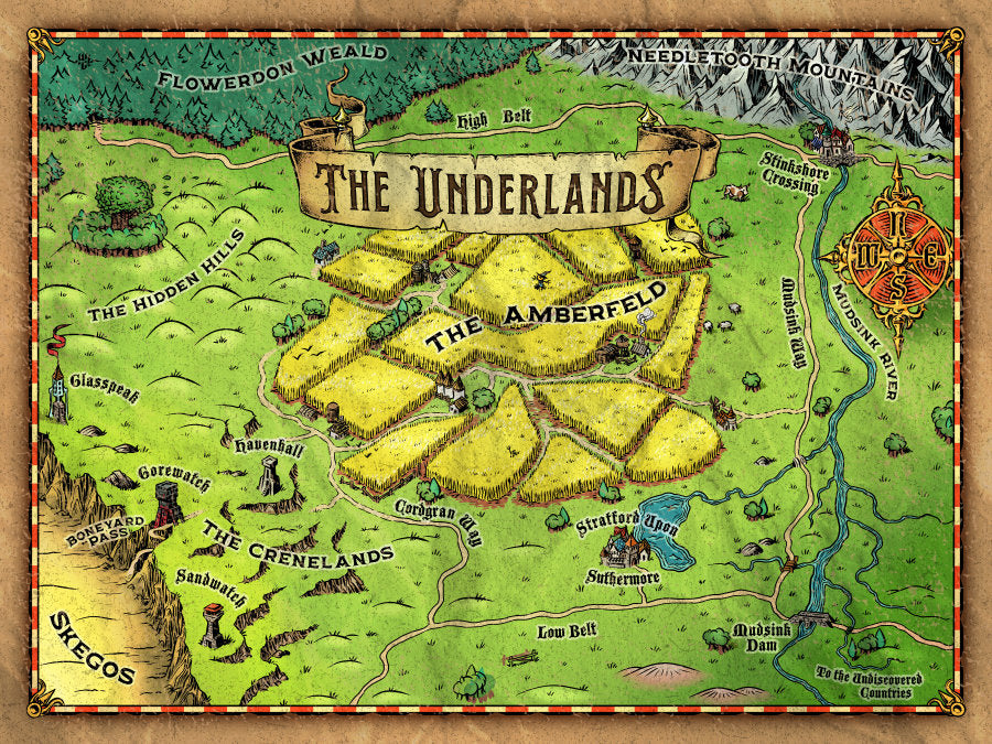 Map of the Underlands
