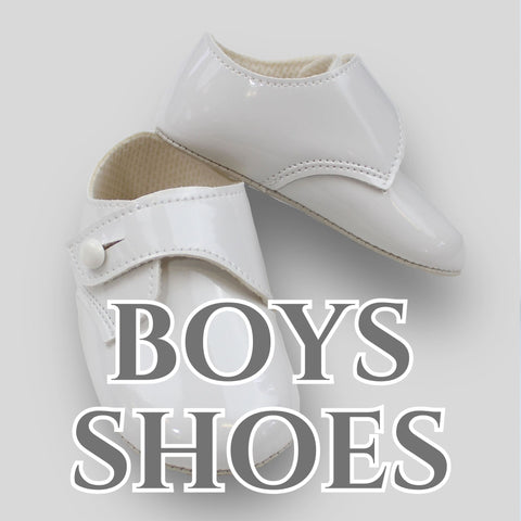 baby boys christening shoes