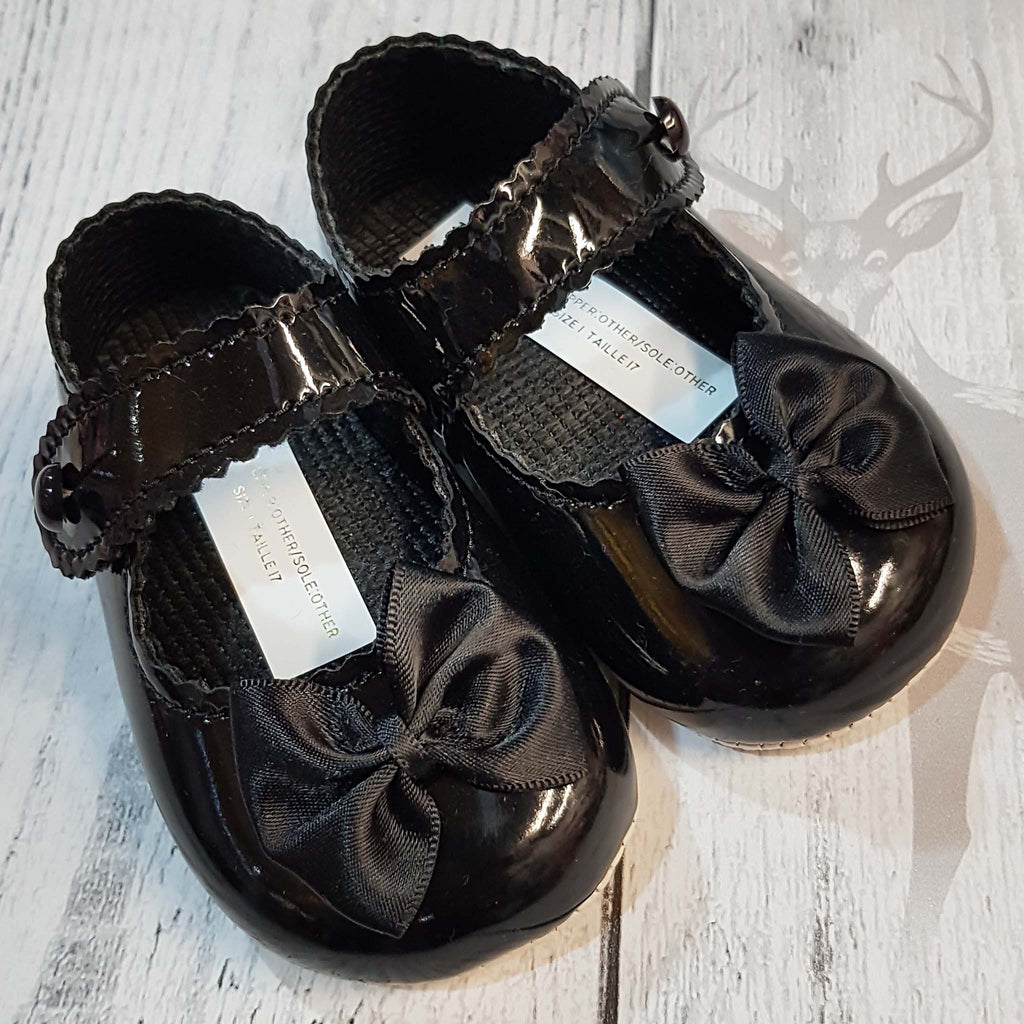 baby girl shoes black