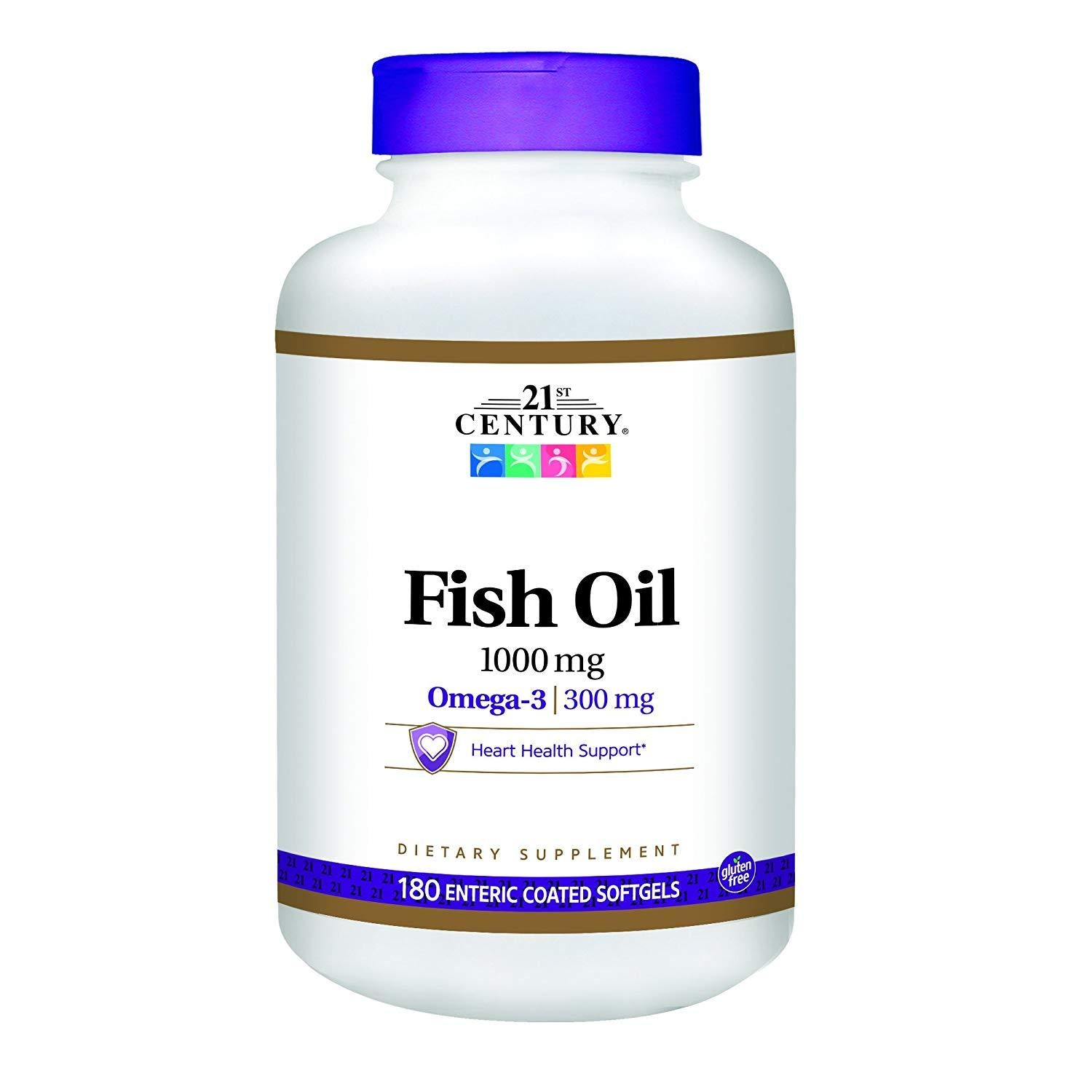 21st century fish oil 1000mg