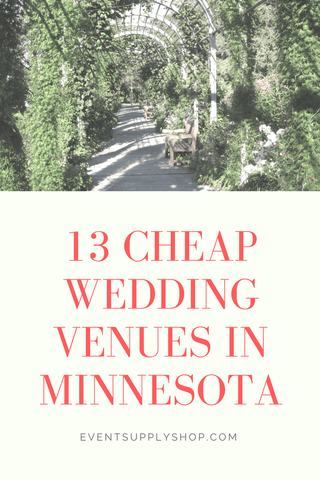 13 Cheap and Affordable Wedding Venues in Minnesota - Event Supply Shop