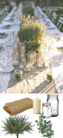 Rustic Table Setting - Steps to Design the Perfect Wedding