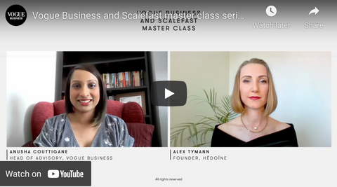 Hedoine on Vogue Business Master Class Series