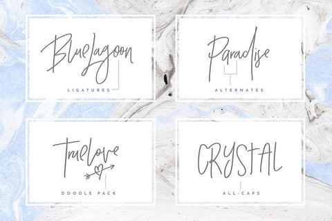 Crystal Script elegant script font