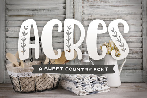 Acres Font