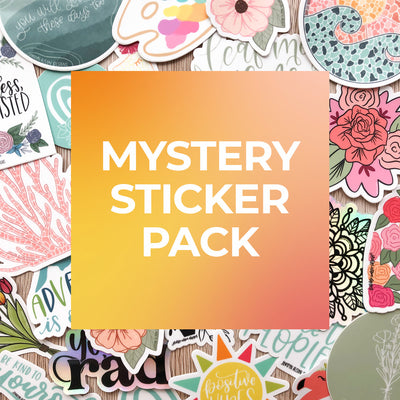 Bloom Positivity Sticker 5-Pack