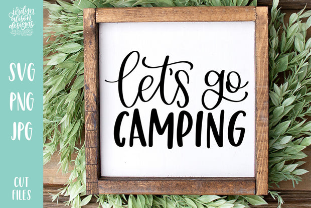 Free Free 277 Let&#039;s Go Camping Svg SVG PNG EPS DXF File