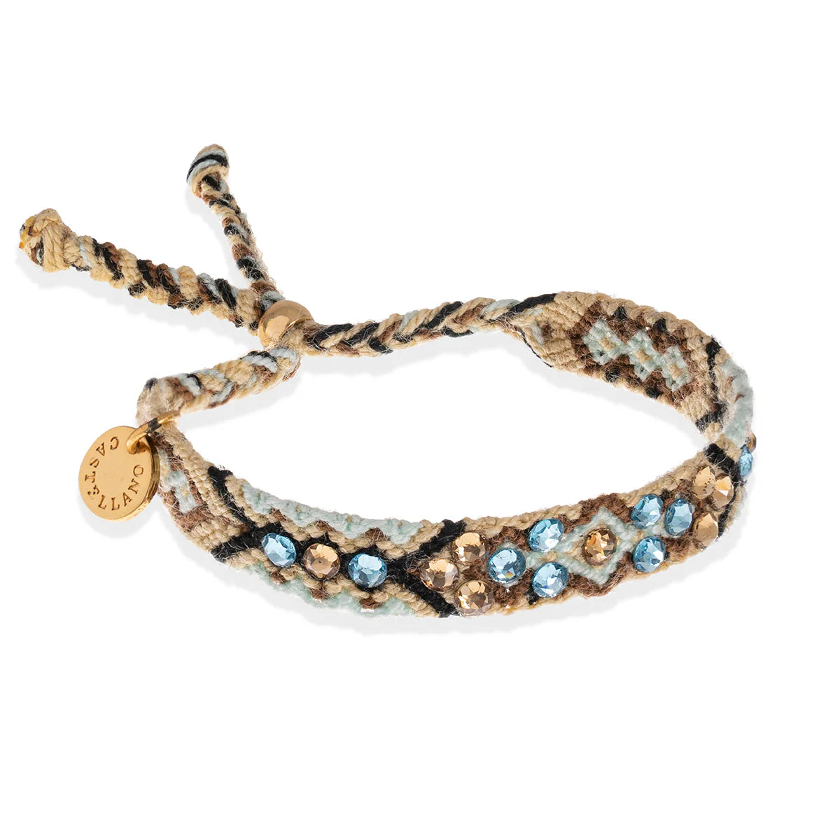 Be The Change Friendship Bracelet in Beige