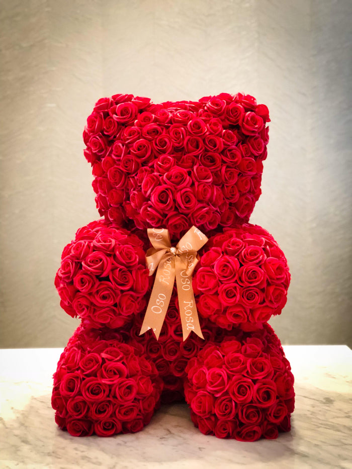 love bear roses