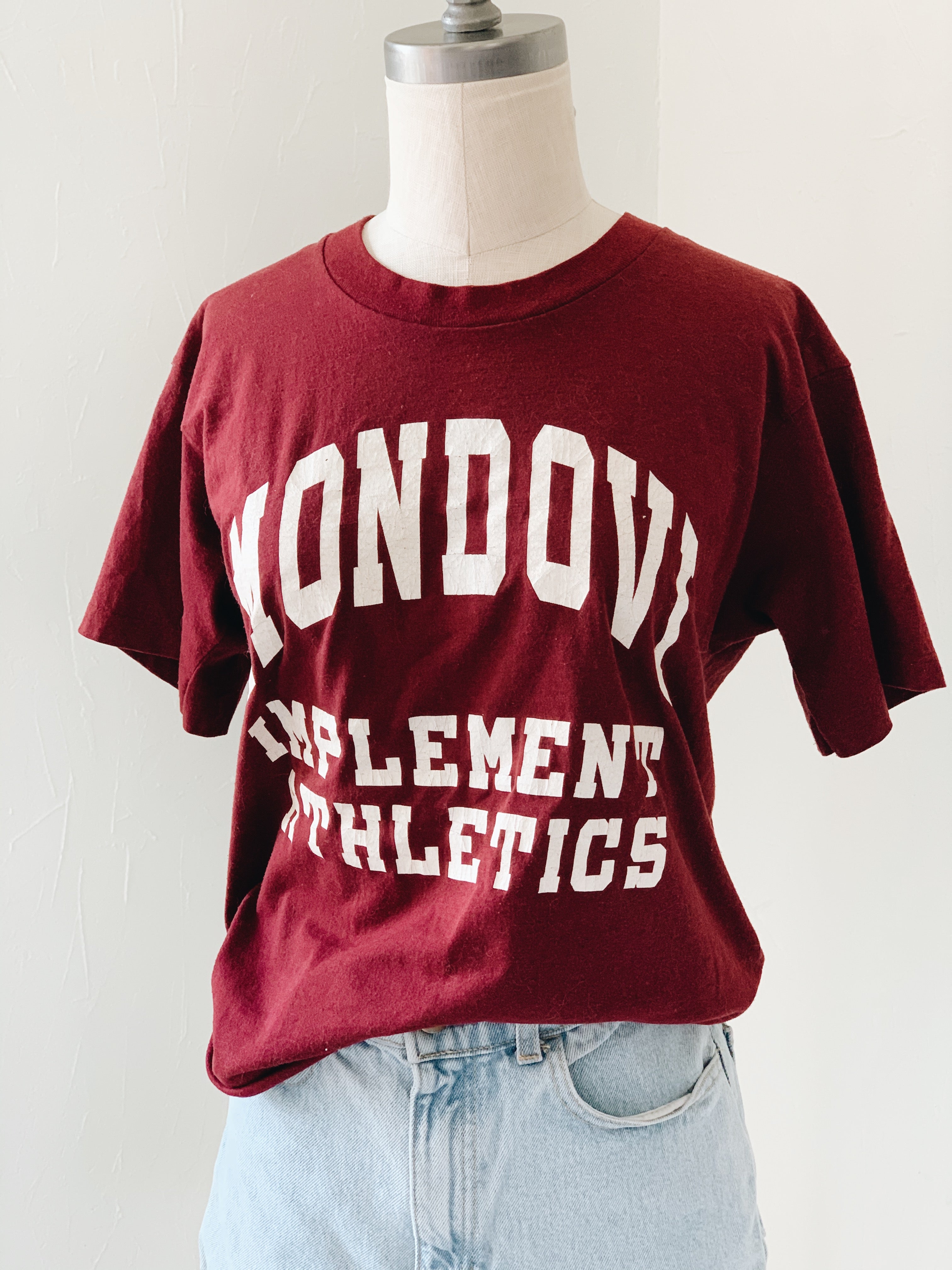 MONDOVI <BR> MAROON TEE