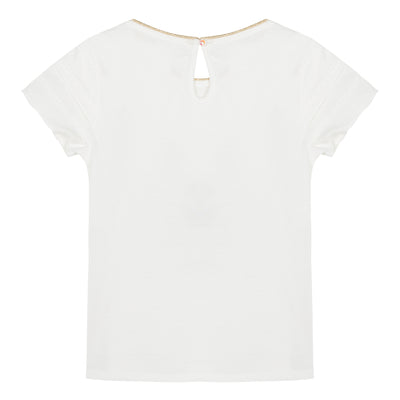 Girls “Swing” Whit T-Shirt - House of Sofella