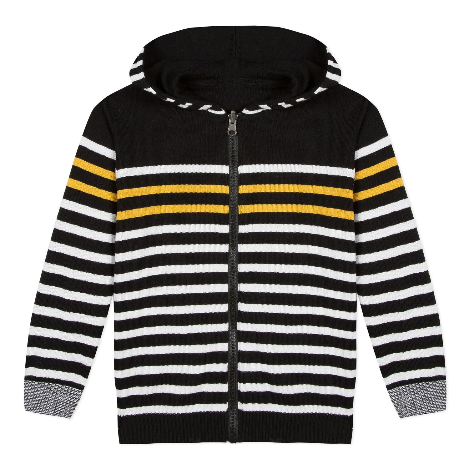 boys striped hoodie