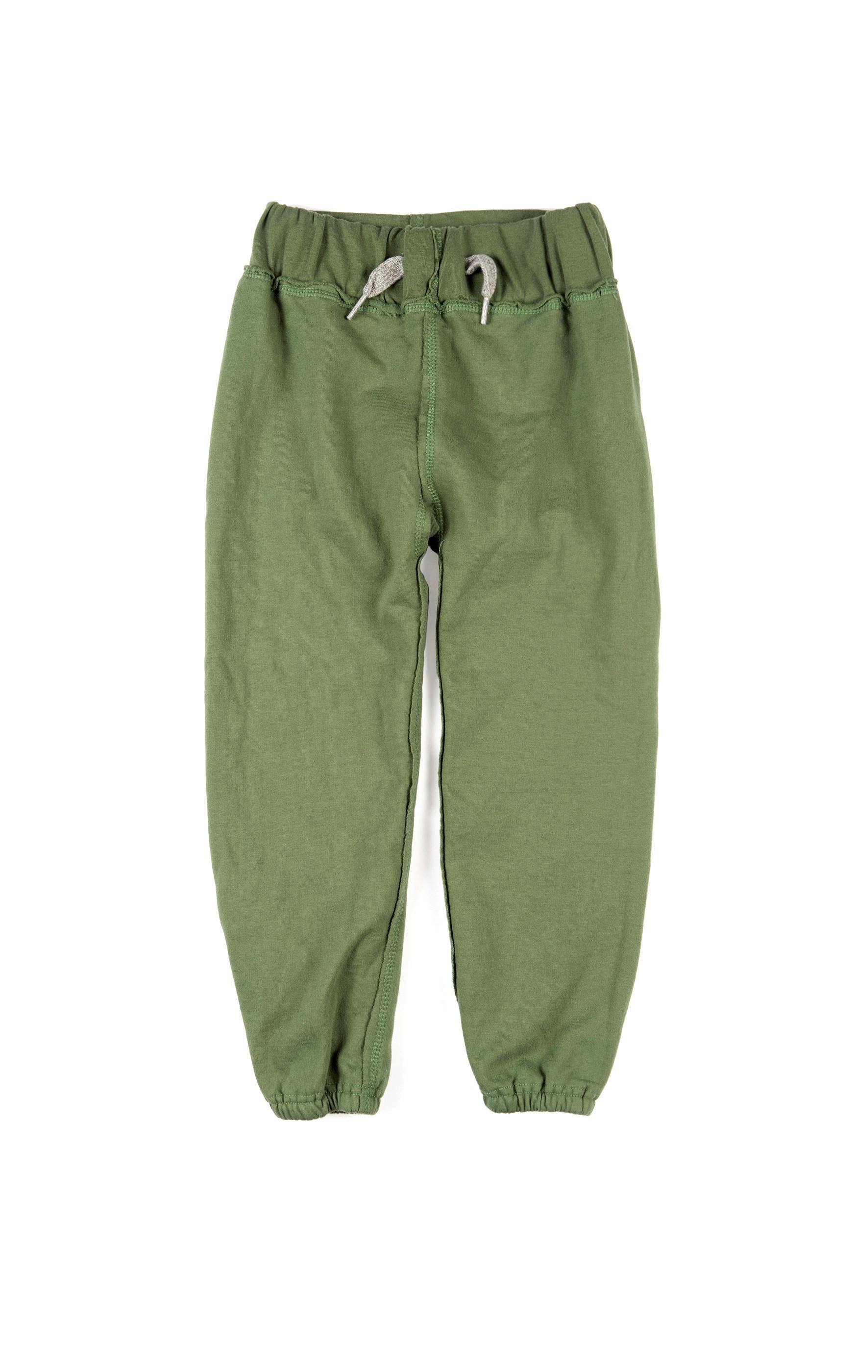 boys green joggers