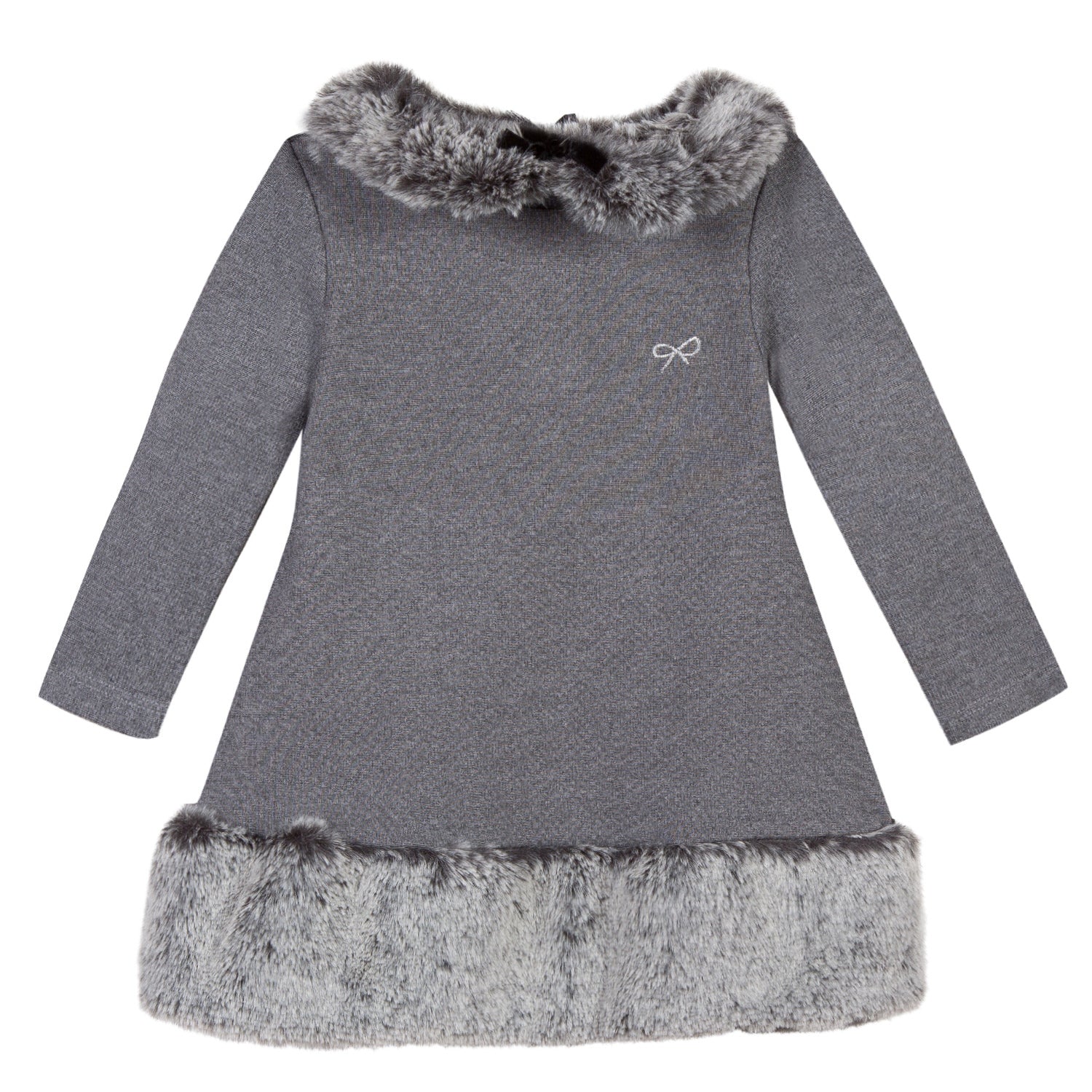 girls fur collar