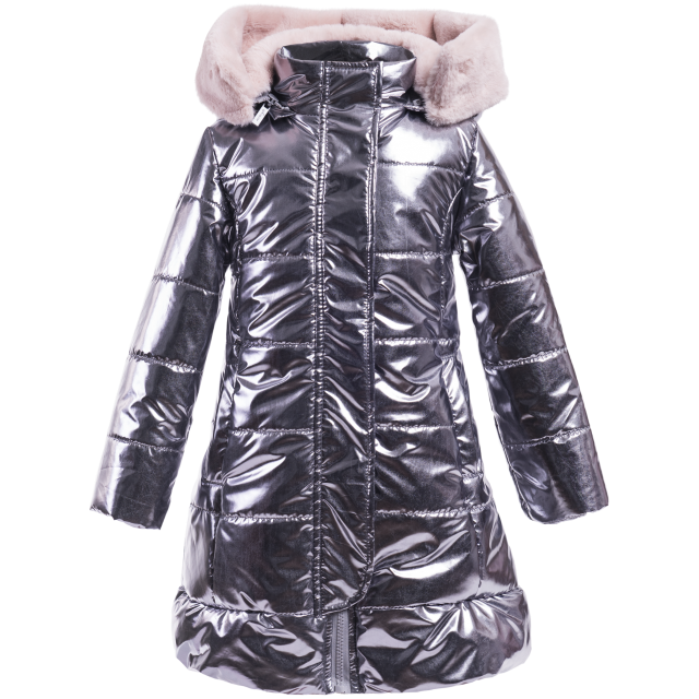 girls long puffer coat