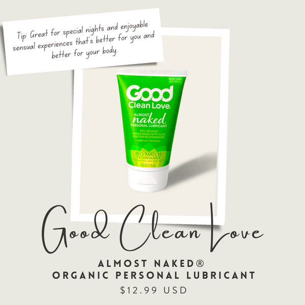 Good Clean Love Almost Naked® Organic Personal Lubricant Think