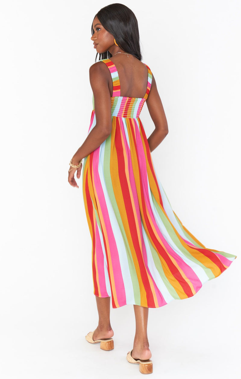 Fling Midi Dress | Getaway Stripe