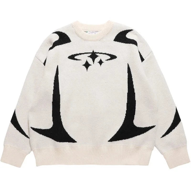 'Galactic' Oversized Knit Sweater