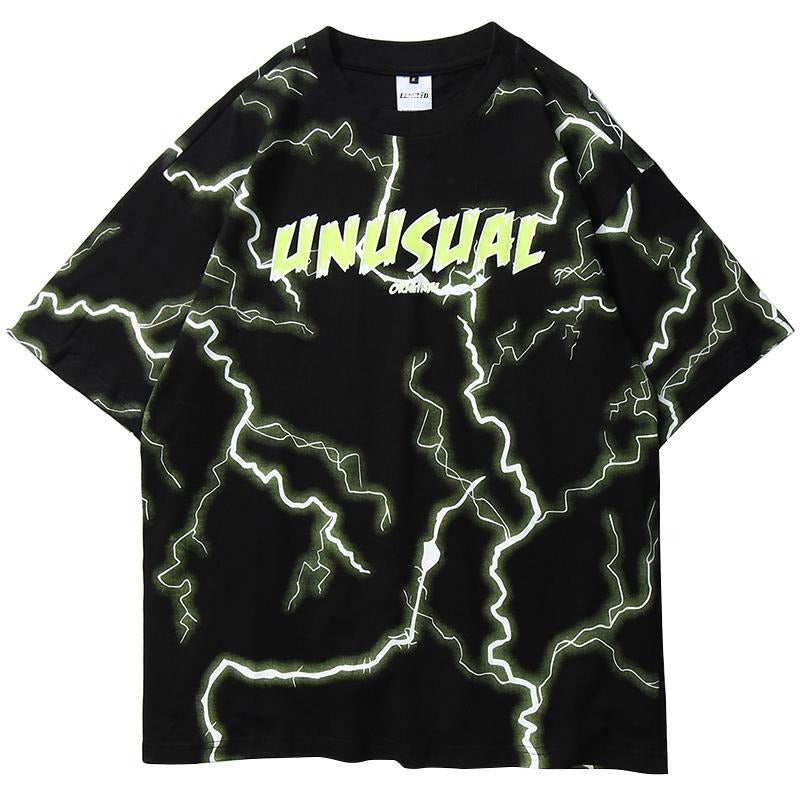 Unusual Original Lightning T-Shirt with 