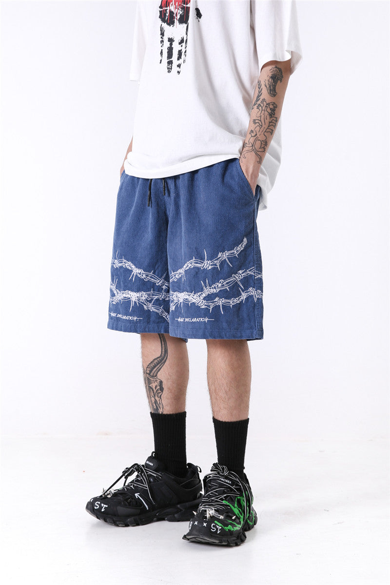 Magic Declaration Savage Barbed-Wire Shorts | Clout Collection – CLOUT ...