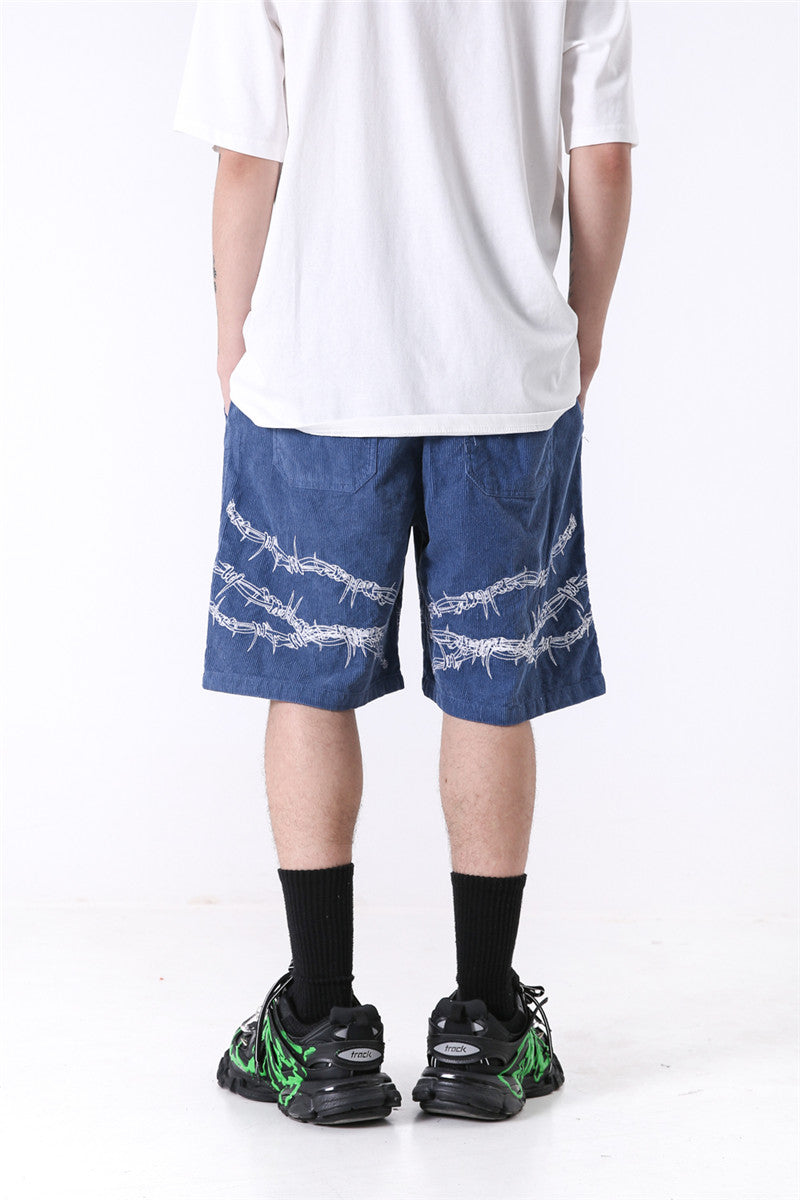 Magic Declaration Savage Barbed-Wire Shorts | Clout Collection – CLOUT ...