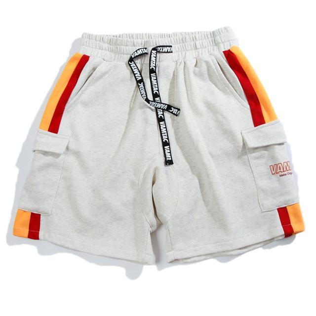 cargo sweat shorts with pockets