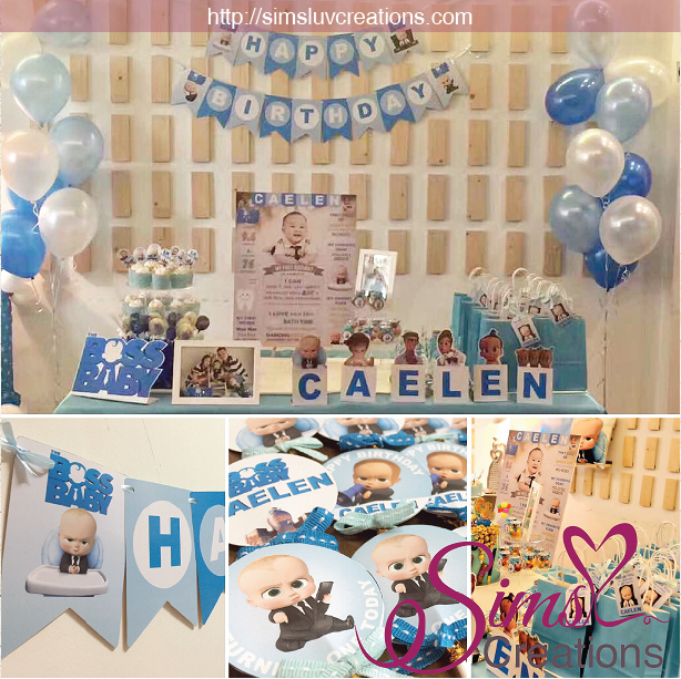 BOSS BABY  PARTY  PRINTABLES KIT BOSS BABY  BIRTHDAY  