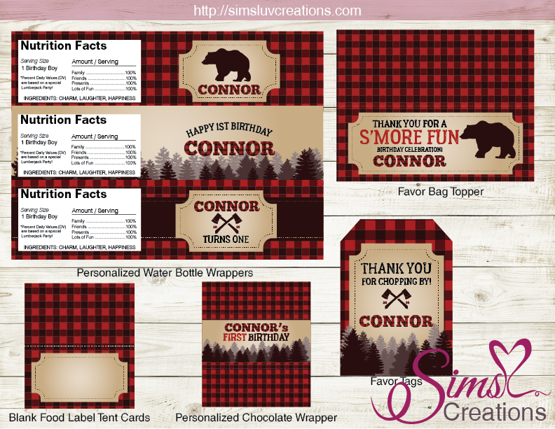 lumberjack-banner-free-printable-paper-trail-design-plaid-baby