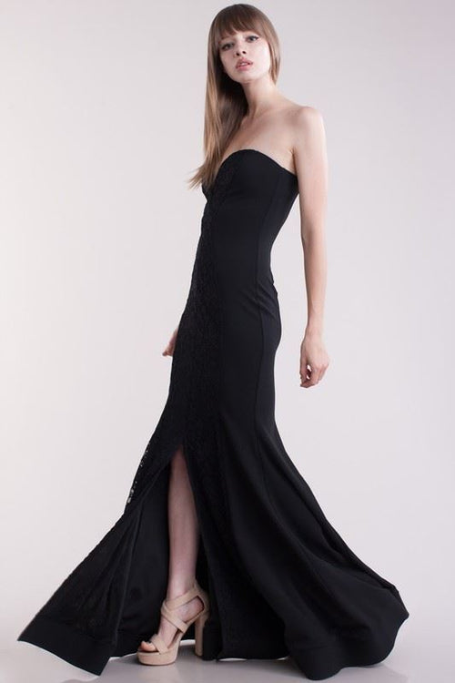 Clarisse 2014 Black Silver Sweetheart Spaghetti Strap Beaded Gown 2311 |  Promgirl.net