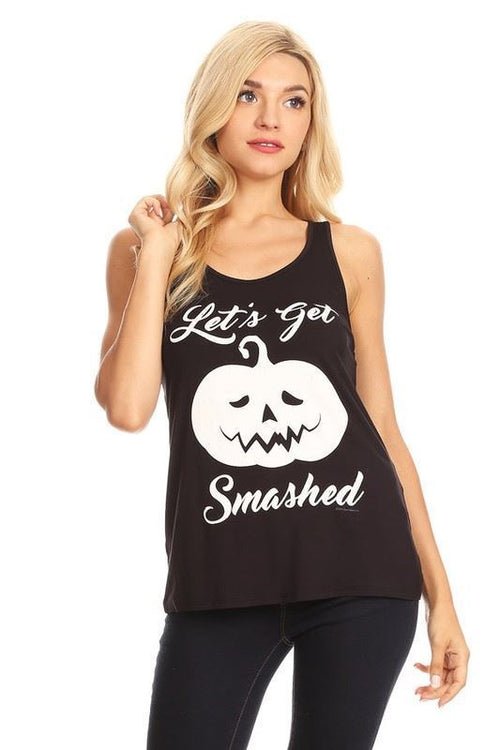 Lets Get Smashed Raw Moda Tank Top