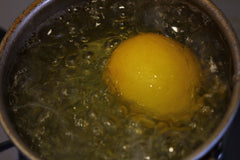 boiled lemon for guinea fowl stuffing