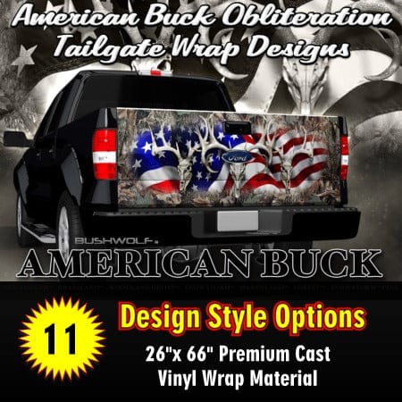 American Buck Tailgate Wraps