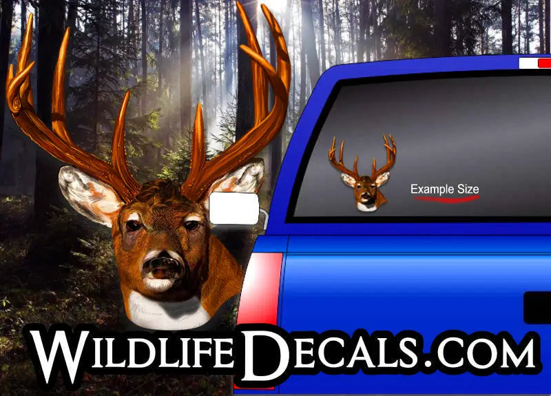 monster buck vinyl decal