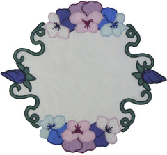 Pansy Table Topper