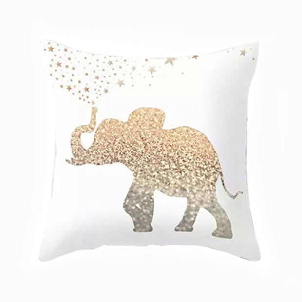 elephant pillow cover