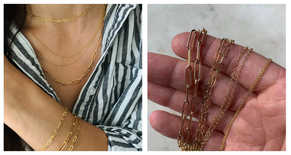 Gold-filled Chain Options at MIMOSA Handcrafted