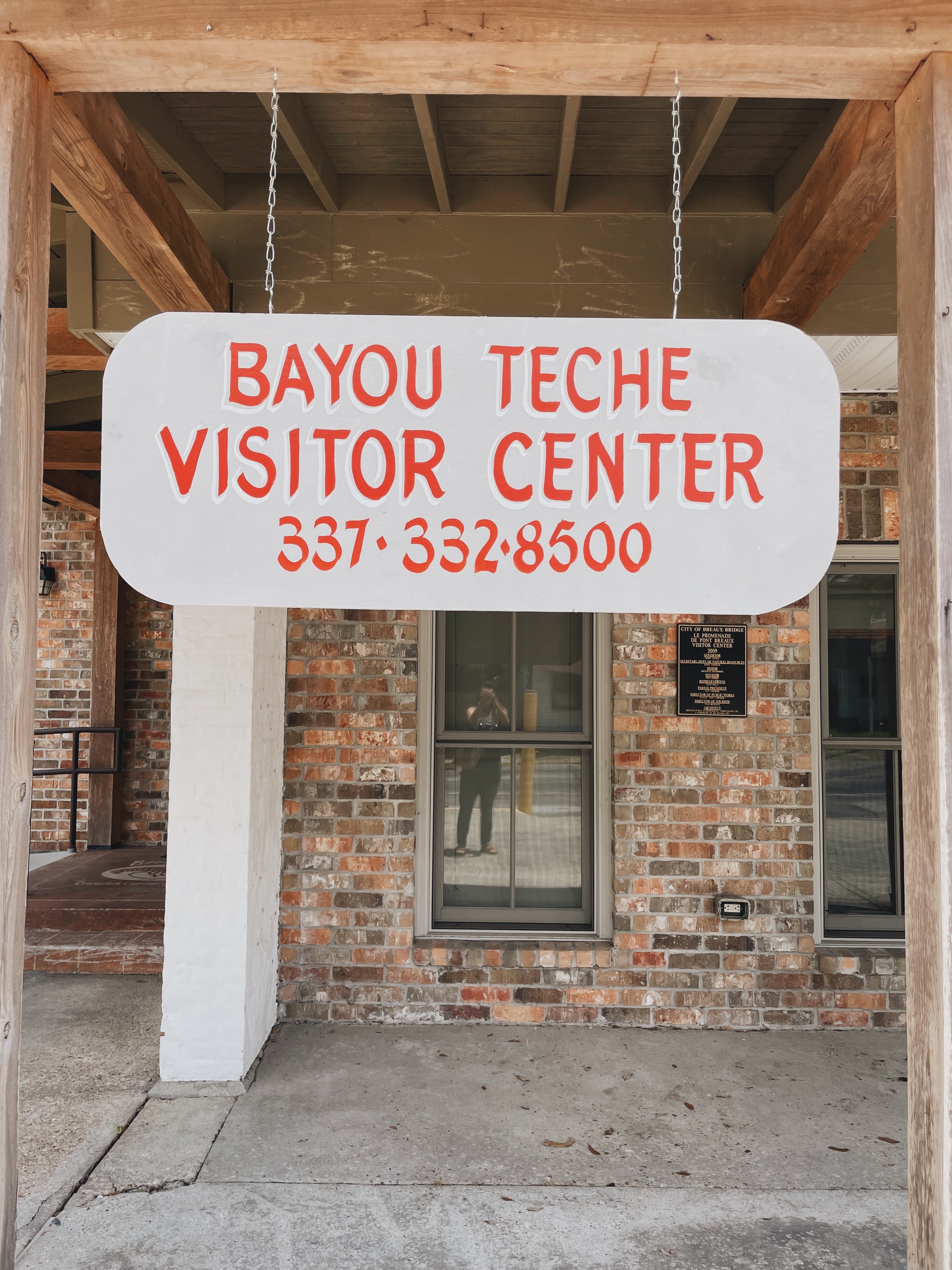 The Bayou Teche Visitor Center in Breaux Bridge, Louisiana