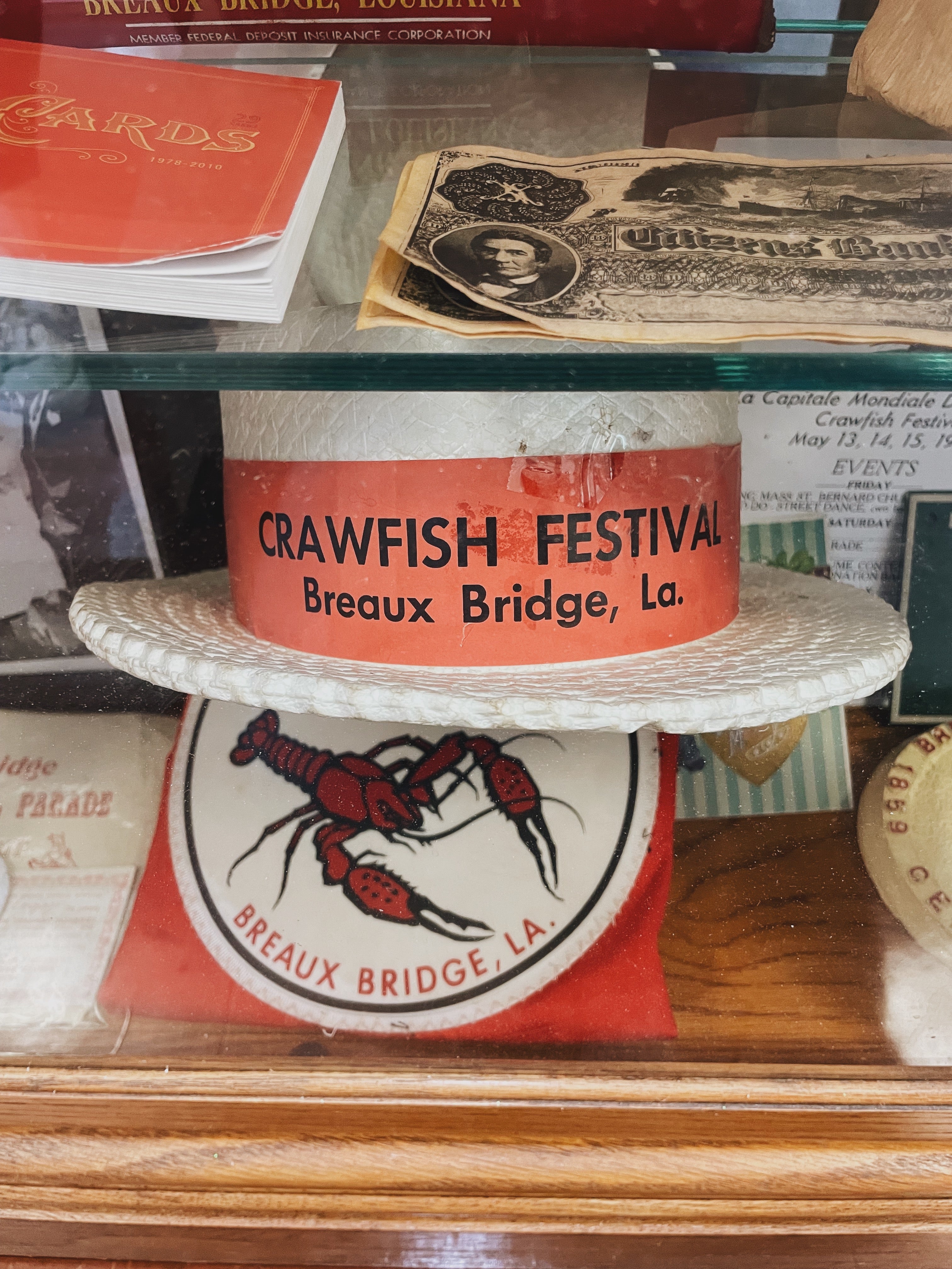 Breaux Bridge Crawfish Festival Memorabilia