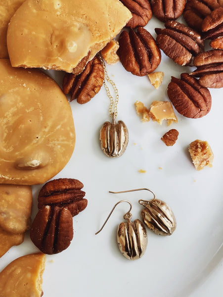 Madeline made pralines using her Maw Maw's family recipe