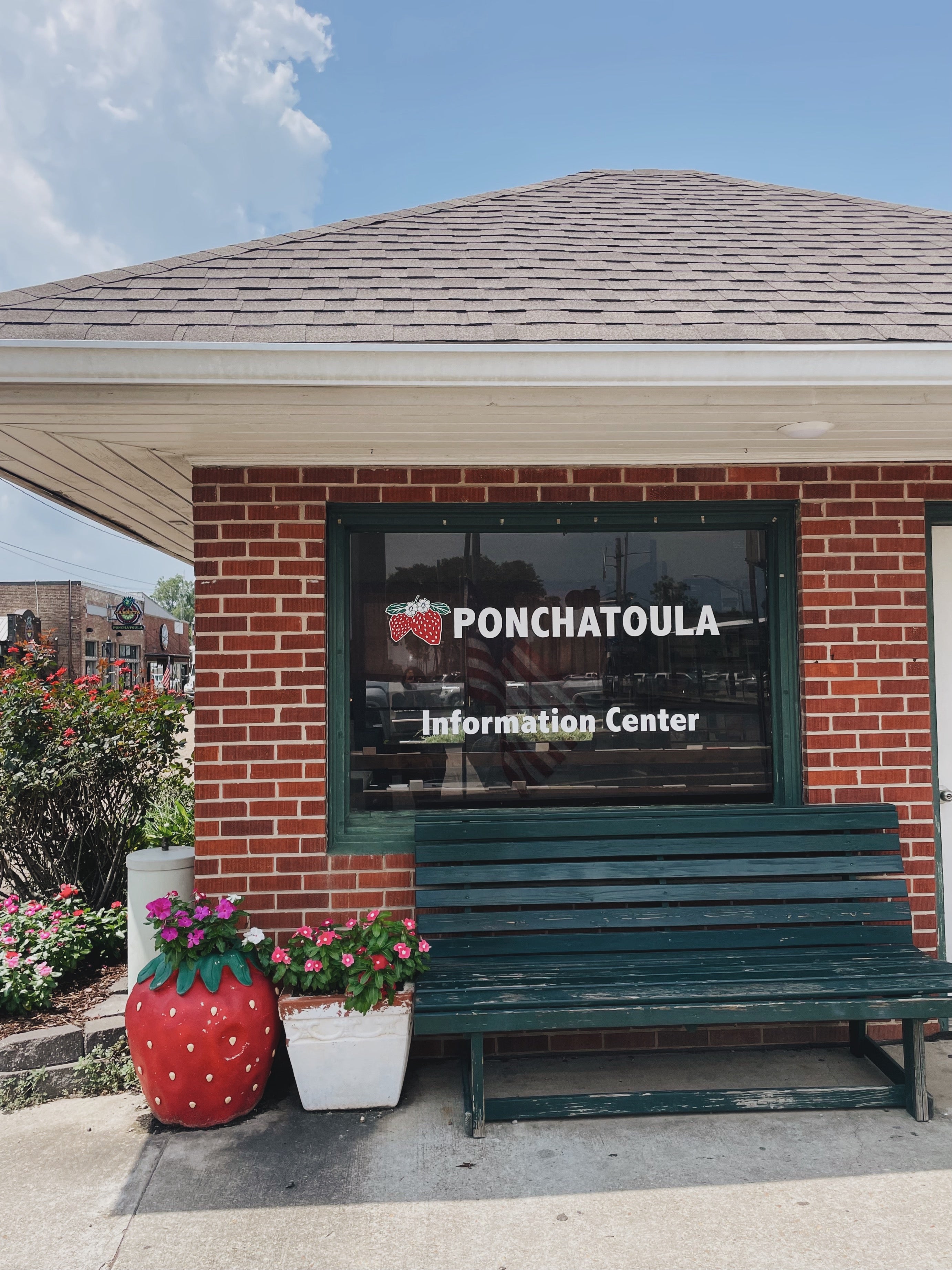 The Ponchatoula Information Center in Ponchatoula, Louisiana